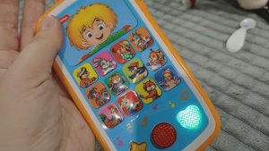 играем в детский музыкальный телефон для малышей