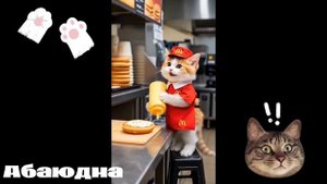 КОТ 🐱 ПОВАР 🍟🌭🌯🌮🥙🍿