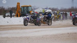 Мотокросс Комсомольск 14.01.2023 . Мотоциклы с колясками