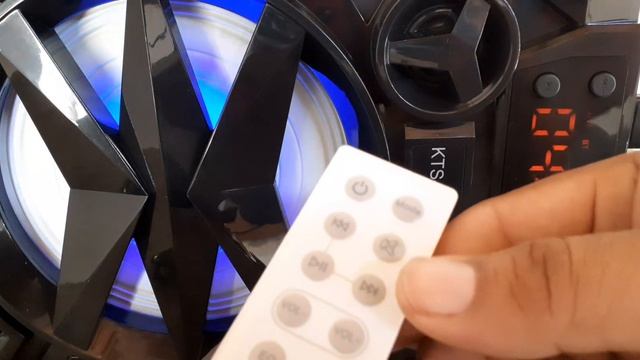 caixa de som kts 909 A/B/C com painel digital e controle remoto смотреть онлайн