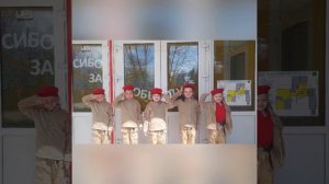 Маленькие патриоты. Акция "Окна Победы"