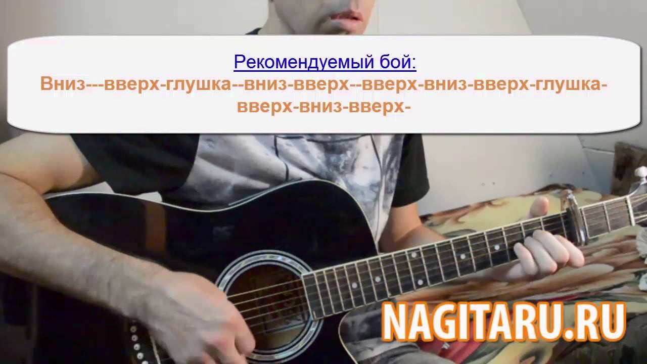 Братья Гримм - Ресницы. Аккорды в Am и разбор на гитаре смотреть онлайн