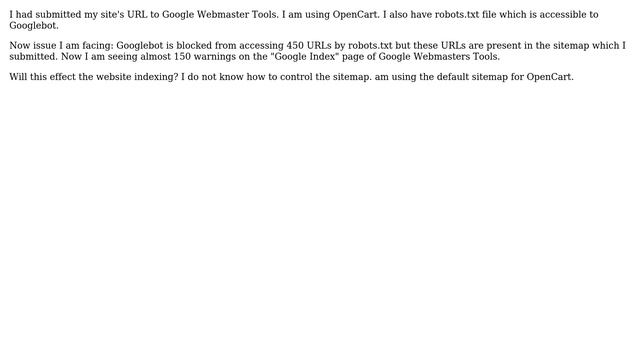 Webmasters: Is it a problem for Google if robots.txt blocks URLs in the sitemap? смотреть онлайн