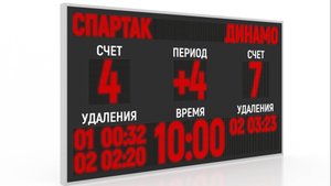 LED-табло для игры в хоккей от "Профтабло"