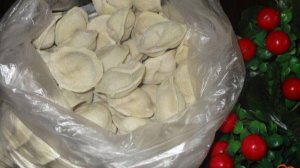 Пельмени впрок из смешанного фарша