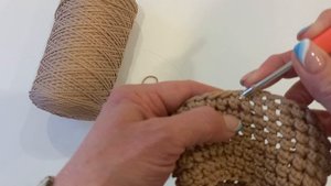 Простой уютный узор крючком