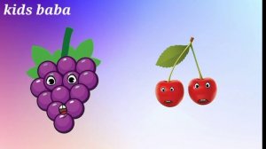 Kids baba | Apple fruits | banana | mango | grapes| papaya | fruits | Apple | gavava | kids | Fruit