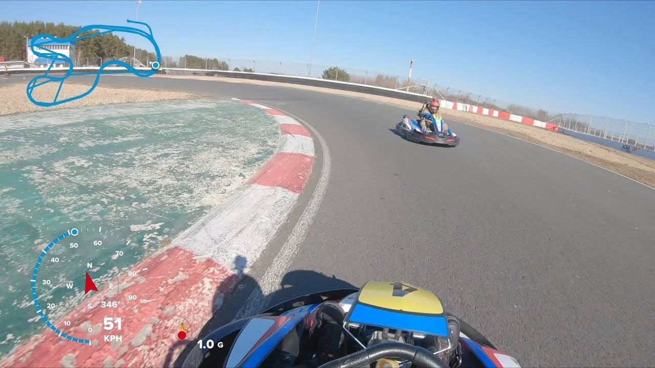 VLOG / Покатушки в картинге / ADM RACEWAY / Тестируем микрофон в шлеме
