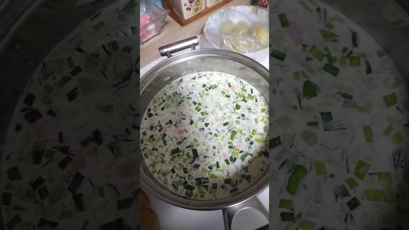 Окрошка по рецепту моей мамы