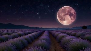 🌕💜Расслабляющая мелодия для сна. Лунная лаванда: Ночь безмятежности💜🌕