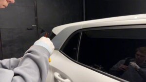 Видео установка 2Д дефлекторов окон / плоские ветровики на Hyundai Creta 2 поколение / Хендай Крета