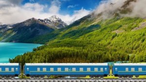 Футаж Поезд Моя Анимация