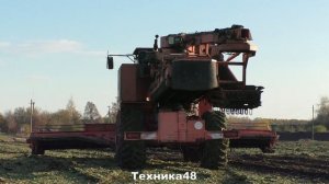 Погрузчик свёклы GEBO SRL 300. С него начались  Holmer Terra Felis. Это не Holmer, а их отец!
