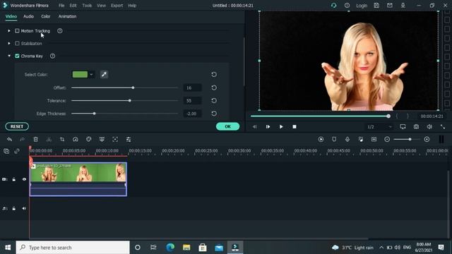 How To Use Green Screen In Filmora | Chroma Key Use Tutorial | Background Remove | Bangla Tutorial смотреть онлайн