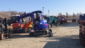 Komatsu PC28UU-3 тест миниэкскаватора