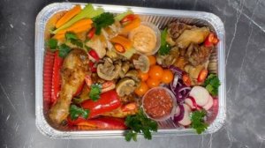 Сет гриль с курицей для достаки