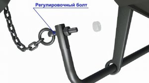 Регулировочный болт расцепного привода автосцепки СА-3