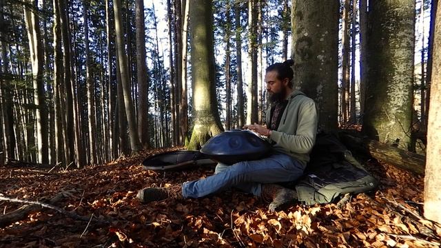 Atmospheric Handpan music on my way Meditativ journey
