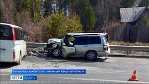 34 ДТП произошло на дорогах Иркутской области за неделю