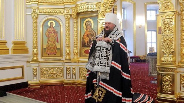 Слово митрополита Ферапонта на вечерне с чином прощения смотреть онлайн