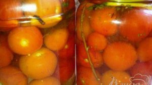 Маринованные помидоры  черри