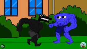 ВСЕ КАЧКИ УДИВИТЕЛЬНЫЙ ЦИФРОВОЙ ЦИРК 2 VS ВСЕ КАЧКИ САДА БАНБАН! 3 часть Мультик Анимация