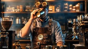 "Relax Cafe steampunk" PsyTrance~ Progressive Psychill Music  Gala.Z mix 2025