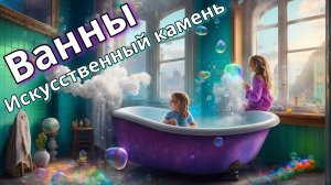 Ванны из искусстенного камня полный обзор