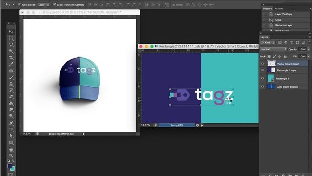 How to Design a Hat/Cap from vector to 3D psd file Yellow Images Mockup(Tagalog)