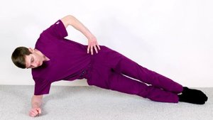 №1 Упражнения для укрепления мышечного корсета позвоночника. Боковая планка динамика