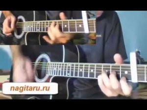 Михаил Круг - Кольщик. Аккорды в Am, перебор, кавер на гитаре