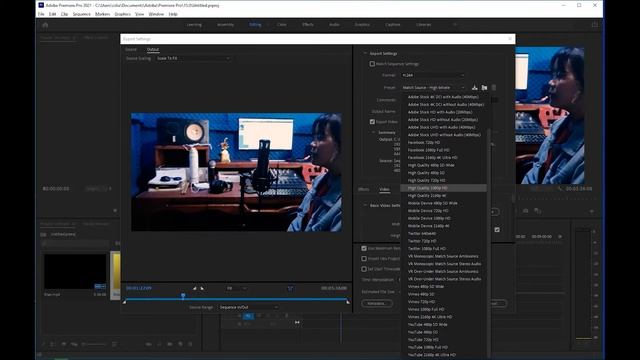 Solve Missing Transcode Presets in Premiere Pro 2020/2021