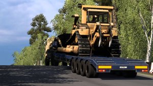 275 / ETS2 1.53 / Суровая Россия Забайкалье "R7" / КАМАЗ 65225 БАТЫР / Из Кемерово на Восток!