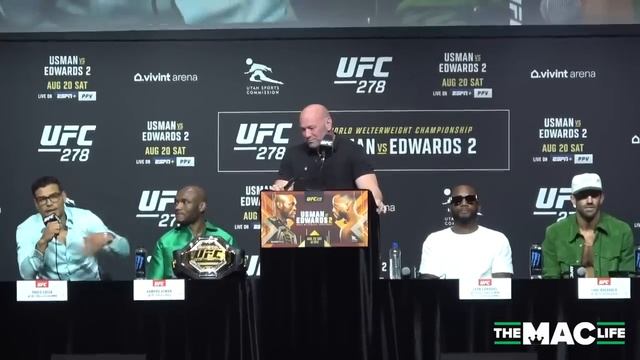 UFC 278 ПРЕСС КОНФЕРЕНЦИЯ УЗБЕКЧА ТУЛИҚ ТАРЖИМА! УСМАН-ЛЕОН, КОСТА ЛЮК РОКХАЛД…