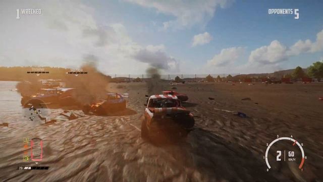 Wreckfest 4k hdr @60fps Gameplay PS5 смотреть онлайн