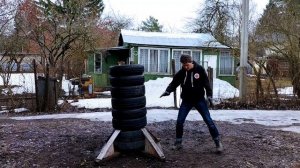 Мае-гери кекоми. Совершенствуем толкающий удар ногой вперёд.