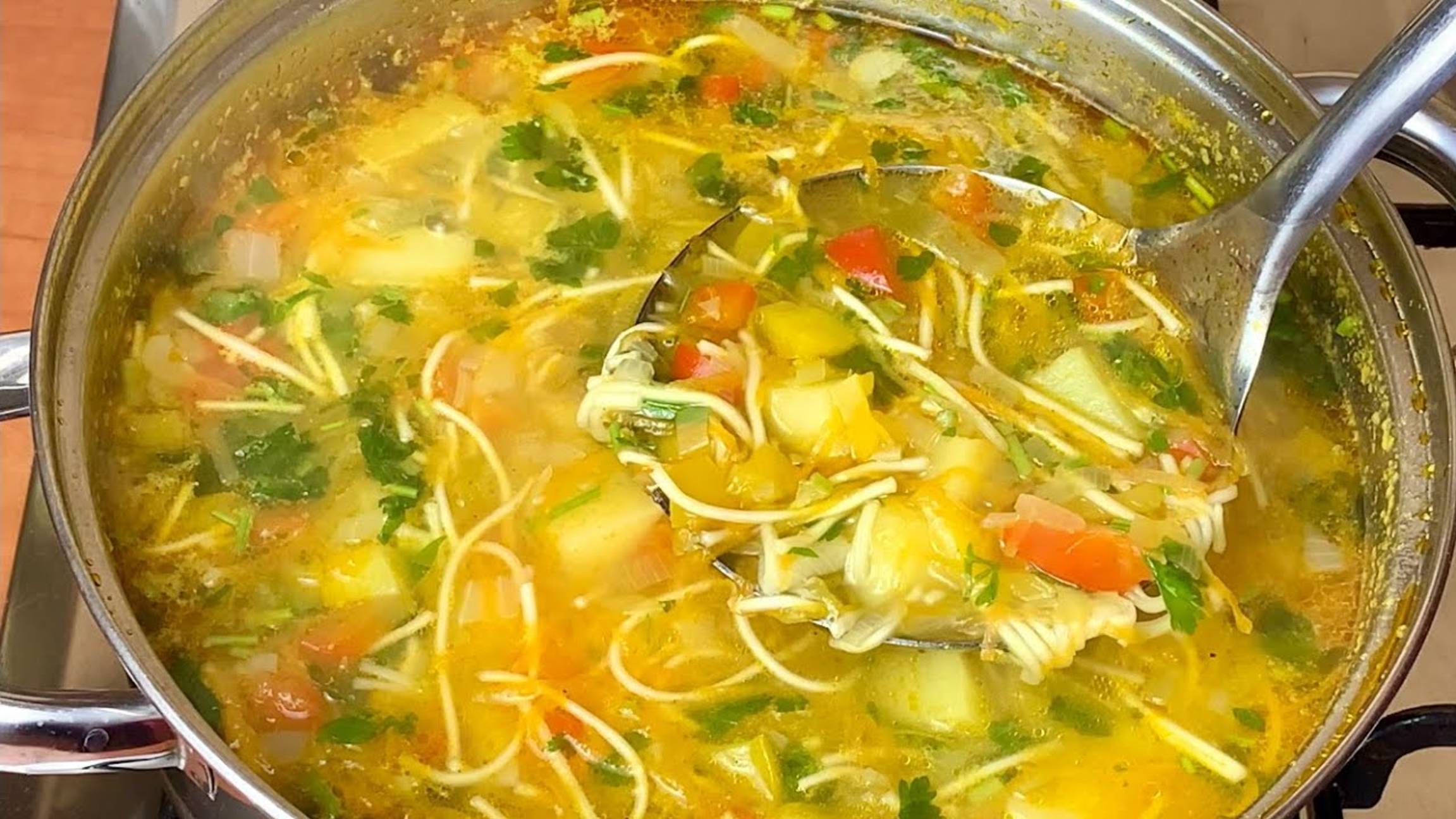 Я могу есть этот суп каждый день. Он настолько вкусный, вы будете готовить его хоть раз в неделю смотреть онлайн