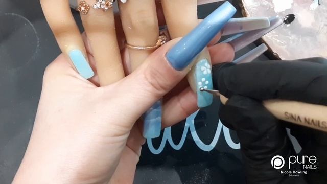 How to Create a Daisy Nail Design | Pure Nails смотреть онлайн