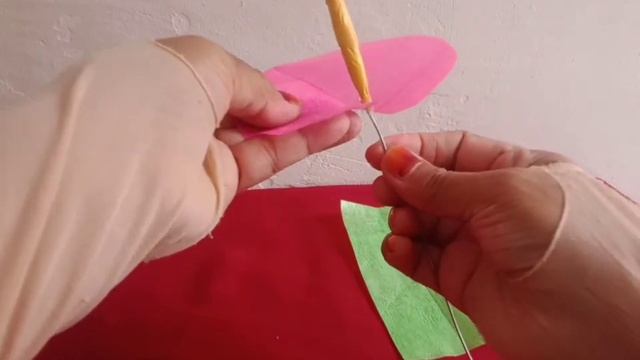 Cara Membuat Bunga Calla Lily Pink.|| DIY | Calla Lily Flowers | Used Crackle Plastic | How To Make