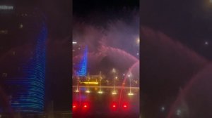 Поющие фонтаны в Ташкент-сити
