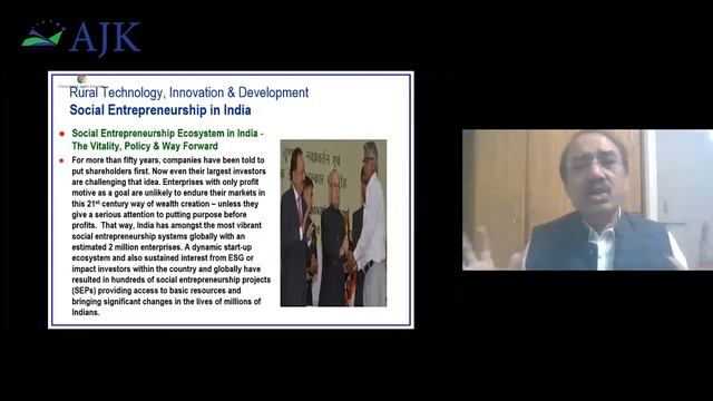 A New Dawn for Rural Entrepreneurship Development | 2 Days National Level Webinar @ AJKCAS | DAY2