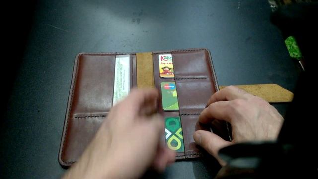 изделия из кожи ручной работы .простенький.Тревелер винтажного вида. смотреть онлайн