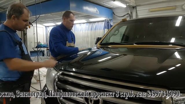 Наши работы полировка TOYOTA LANDCRUISER, архивное видео с Юрой) смотреть онлайн