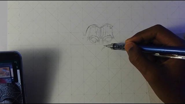 Lord hanuman ji drawing 🙏🏻❤️ || outline tutorial • step by step #drawing #hanumanji #shading