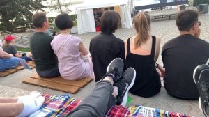 Кинотеатр под открытым небом, на Набережной Самары