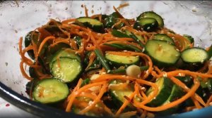 ОГУРЦЫ По-Корейски Быстрого Приготовления (Острые, Хрустящие). КИМЧИ ИЗ ОГУРЦОВ! Быстрый Рецепт!