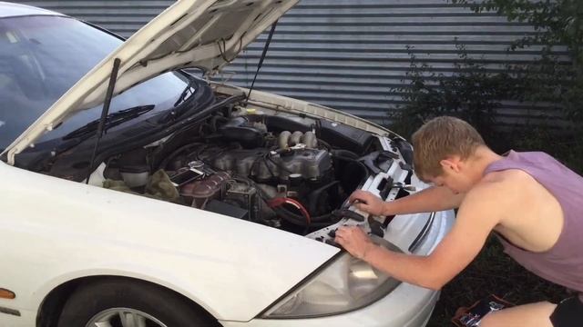 Removing the lpg gas system (Au falcon part one) смотреть онлайн