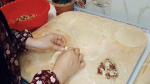 Самса "КАПЛЯ" Необычный рецепт. Узбекская самаса. Слоеная самса.