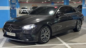 Mercedes-Benz E-Class W213 E220d 4MATIC AMG Line. Первичный осмотр автомобиля в Южной Корее