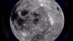 Полное вращение Луны в высоком разрешении, снятое орбитальным аппаратом NASA